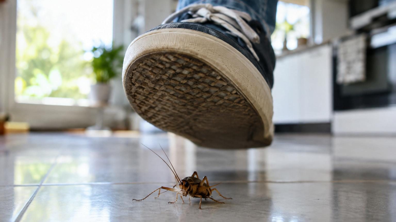 Ils écrasent un grillon sans y penser : une nouvelle étude montre que l'insecte peut ressentir une douleur durable