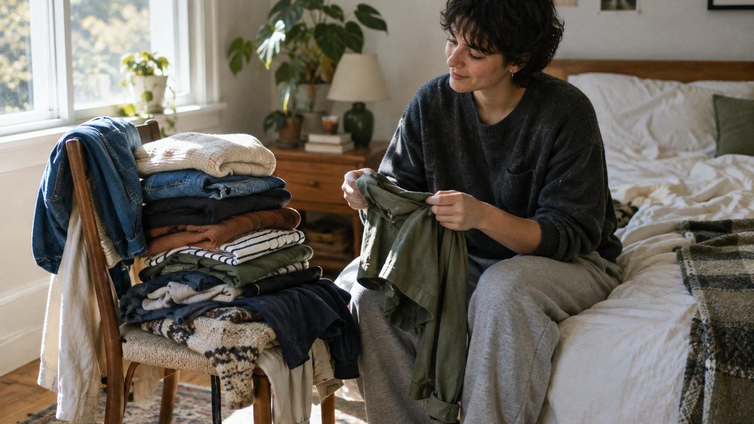 Ils empilent toujours leurs vêtements sur une chaise : selon une étude, ce n&rsquo;est pas du désordre mais 3 traits de personnalité
