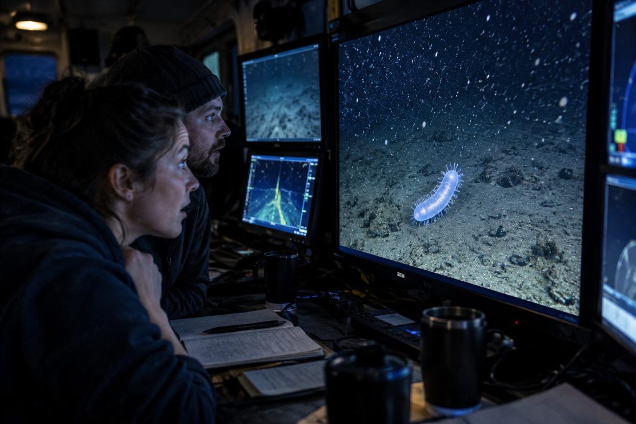 Ils exploraient les profondeurs quand ils sont tombés sur Loki : ce petit concombre de mer appartient à une étonnante série de 57 nouvelles espèces