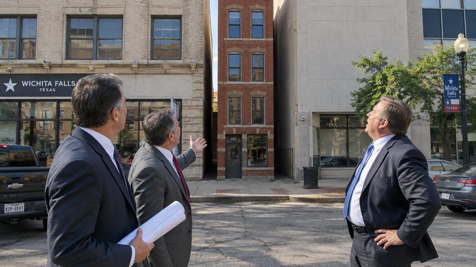 Ils investissent 200 000 dollars dans un gratte-ciel au Texas : à la livraison, le bâtiment ne mesure que quatre étages de 12 mètres