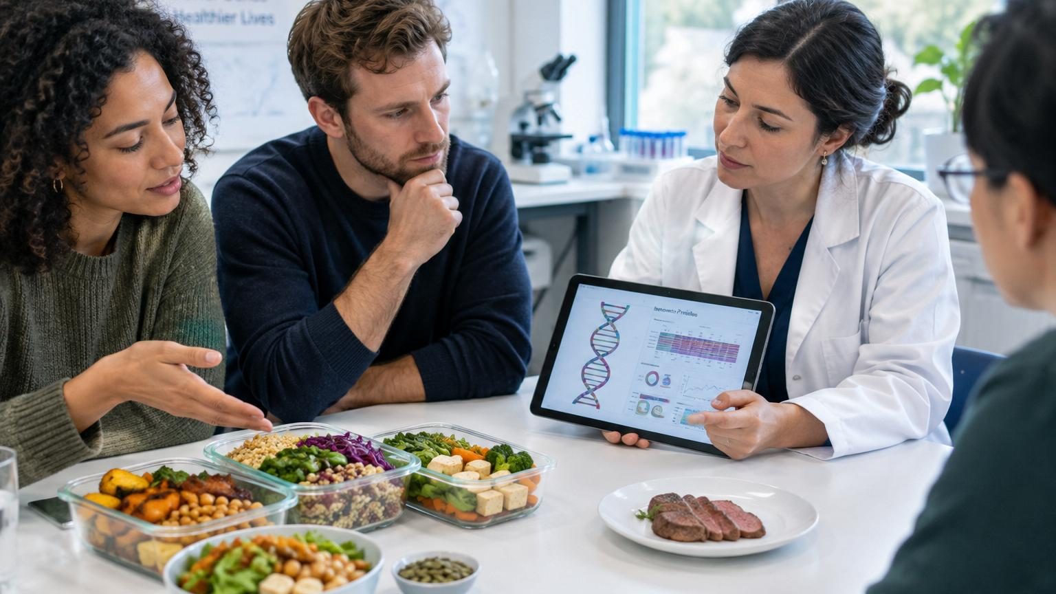 Ils mangent vegan pendant un mois : ce que les chercheurs observent dans leur ADN n'est ni le poids ni le cholestérol