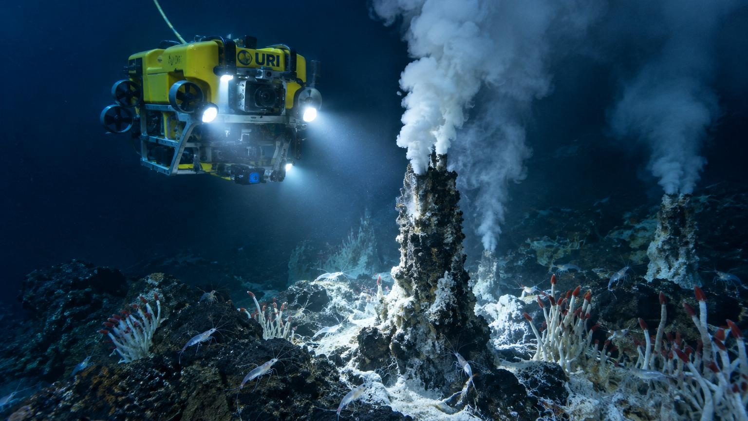 Ils ont envoyé des robots dans les profondeurs d'un volcan : à 2 500 mètres sous l'eau, leurs caméras ont filmé un monde totalement inattendu
