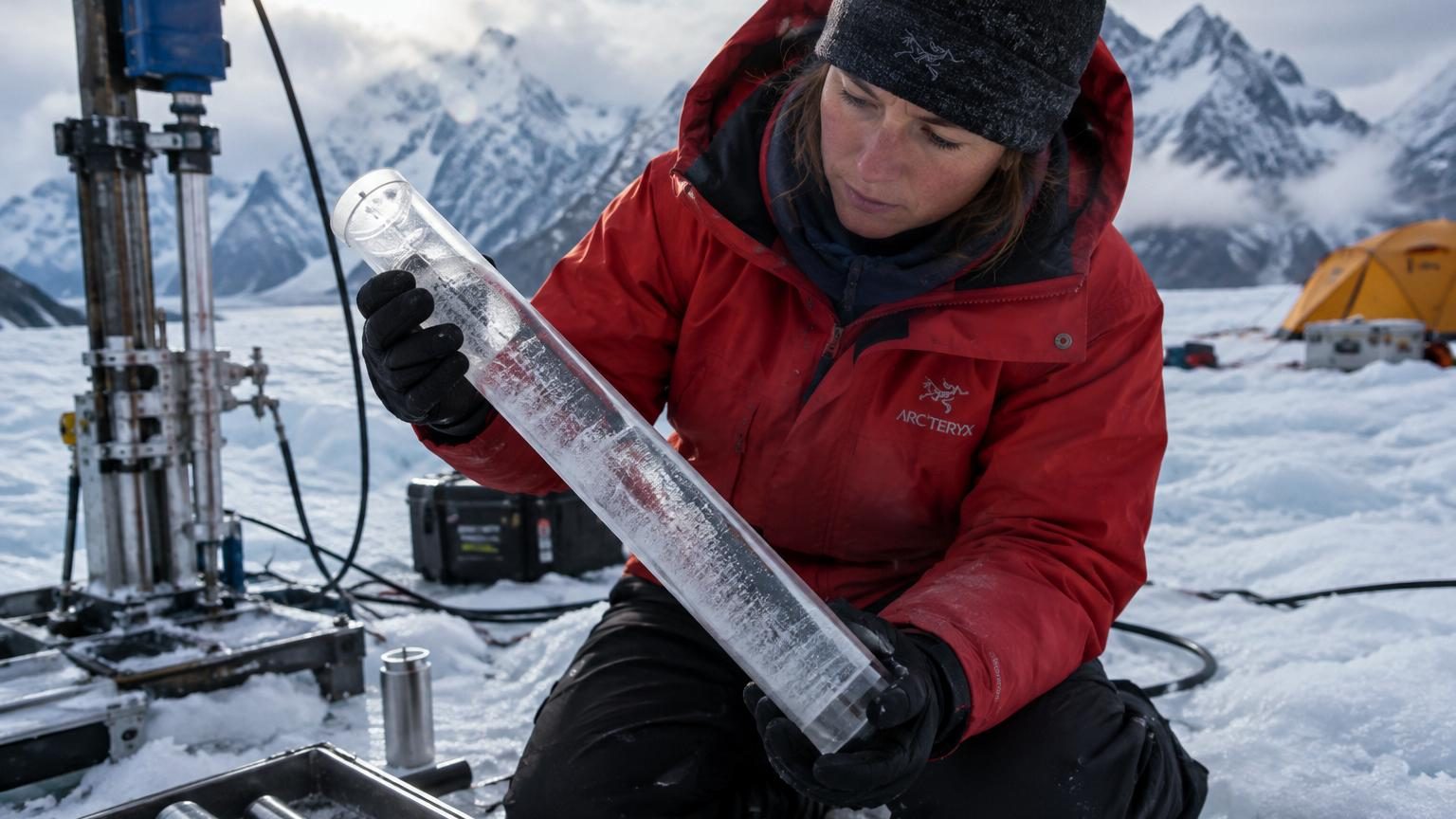 Ils ont foré un glacier vieux de 15 000 ans : 28 virus encore inconnus de la science dormaient dans la glace