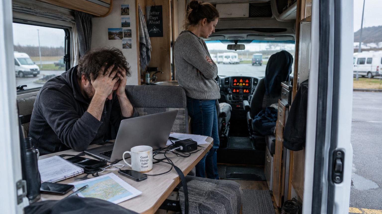 Ils rêvaient de partir quand ils voulaient, sans contraintes : leur camping-car a finalement créé une nouvelle forme de dépendance qu'ils n'avaient pas prévue