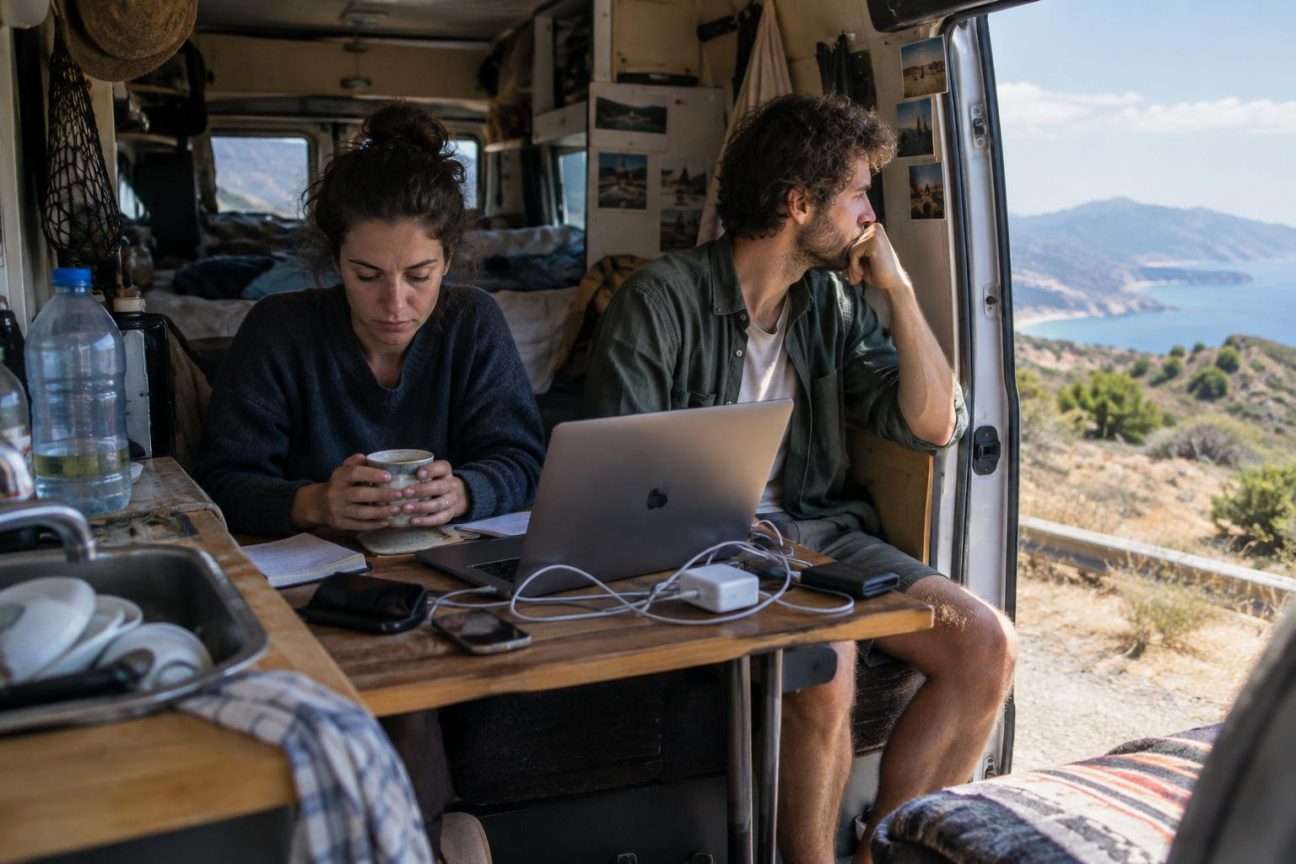 Ils rêvaient de se réveiller chaque matin face à un nouveau paysage, mais après trois ans en camping-car, Arnaud et Sophie abandonnent : « Nous avons découvert que voyager ne signifiait pas forcément profiter »
