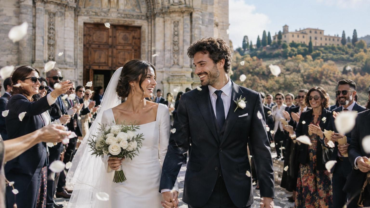 Ils se disent oui le 10 octobre dans la cathédrale de San Venanzio : la réception aura lieu dans la villa du Marquis del Grillo