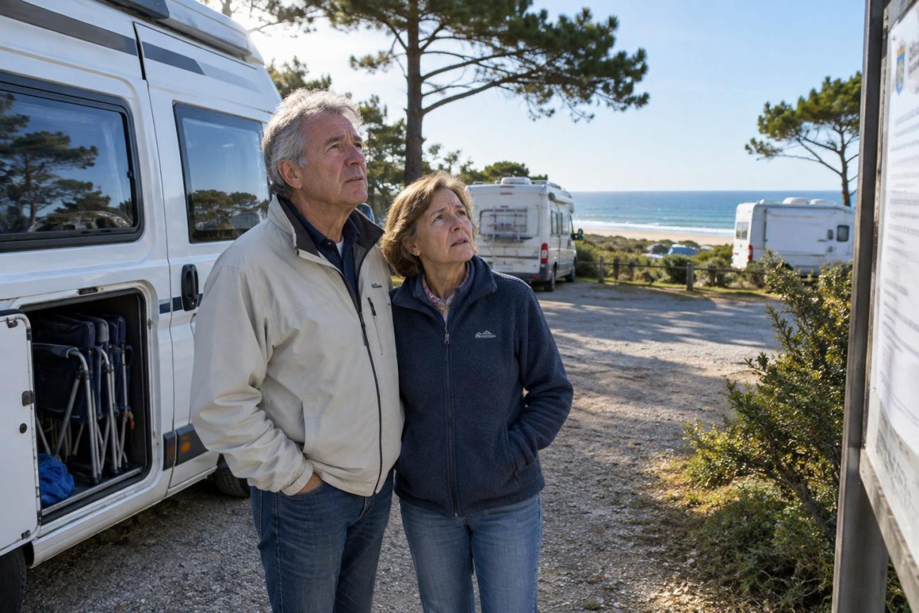 Ils venaient ici depuis quinze ans avec leur camping-car : un nouvel arrêté municipal bouleverse leurs habitudes et interdit désormais les nuitées
