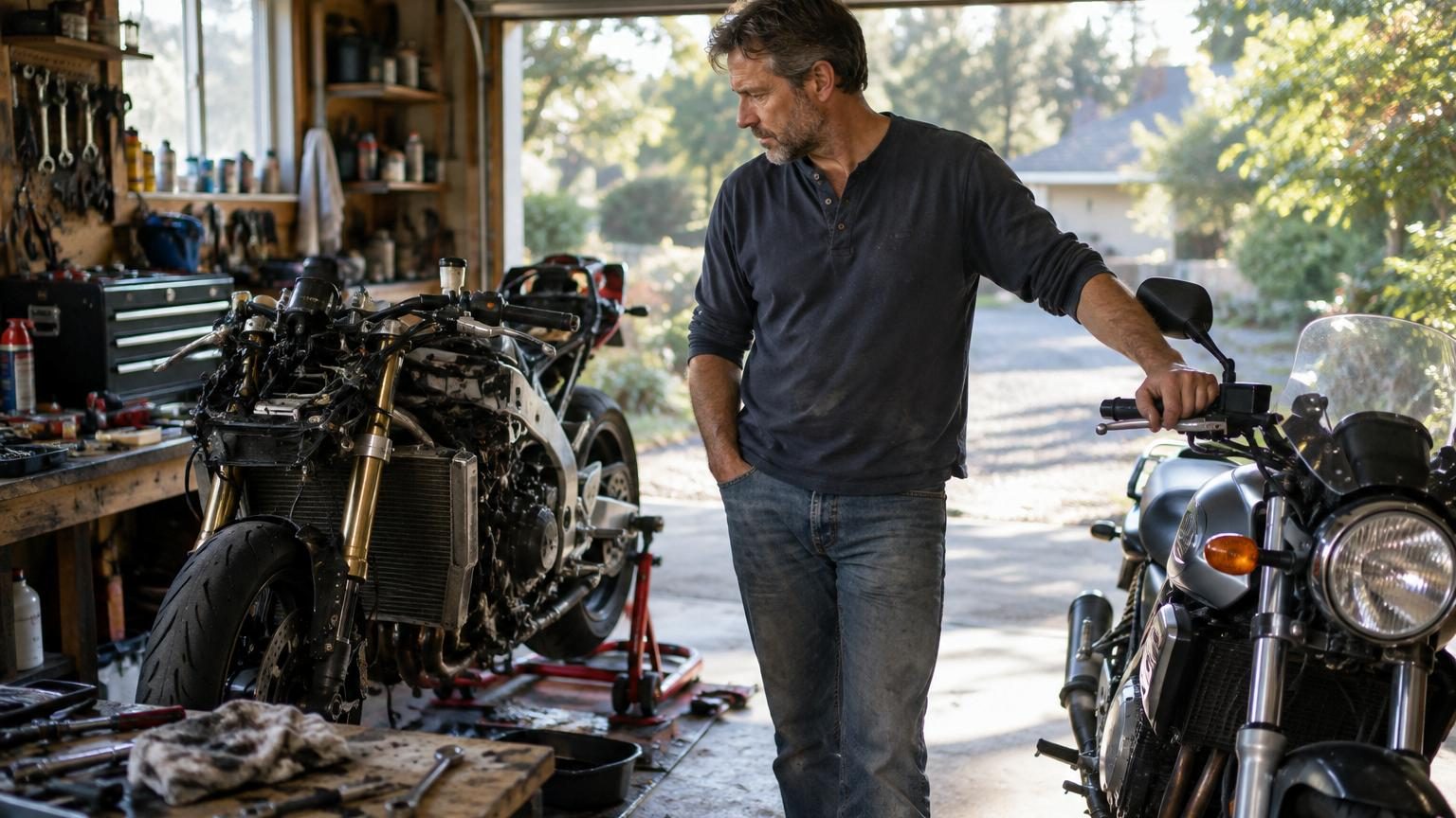 « Je ne voulais plus passer mes week-ends à entretenir ma moto » : après plusieurs années de pratique, ce motard choisit finalement une machine moins exigeante
