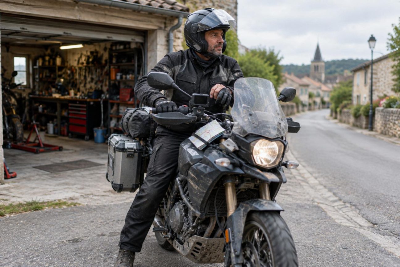 « Je passais plus de temps à préparer la moto qu’à rouler » : après des années de pratique, ce motard change complètement sa manière de faire des balades