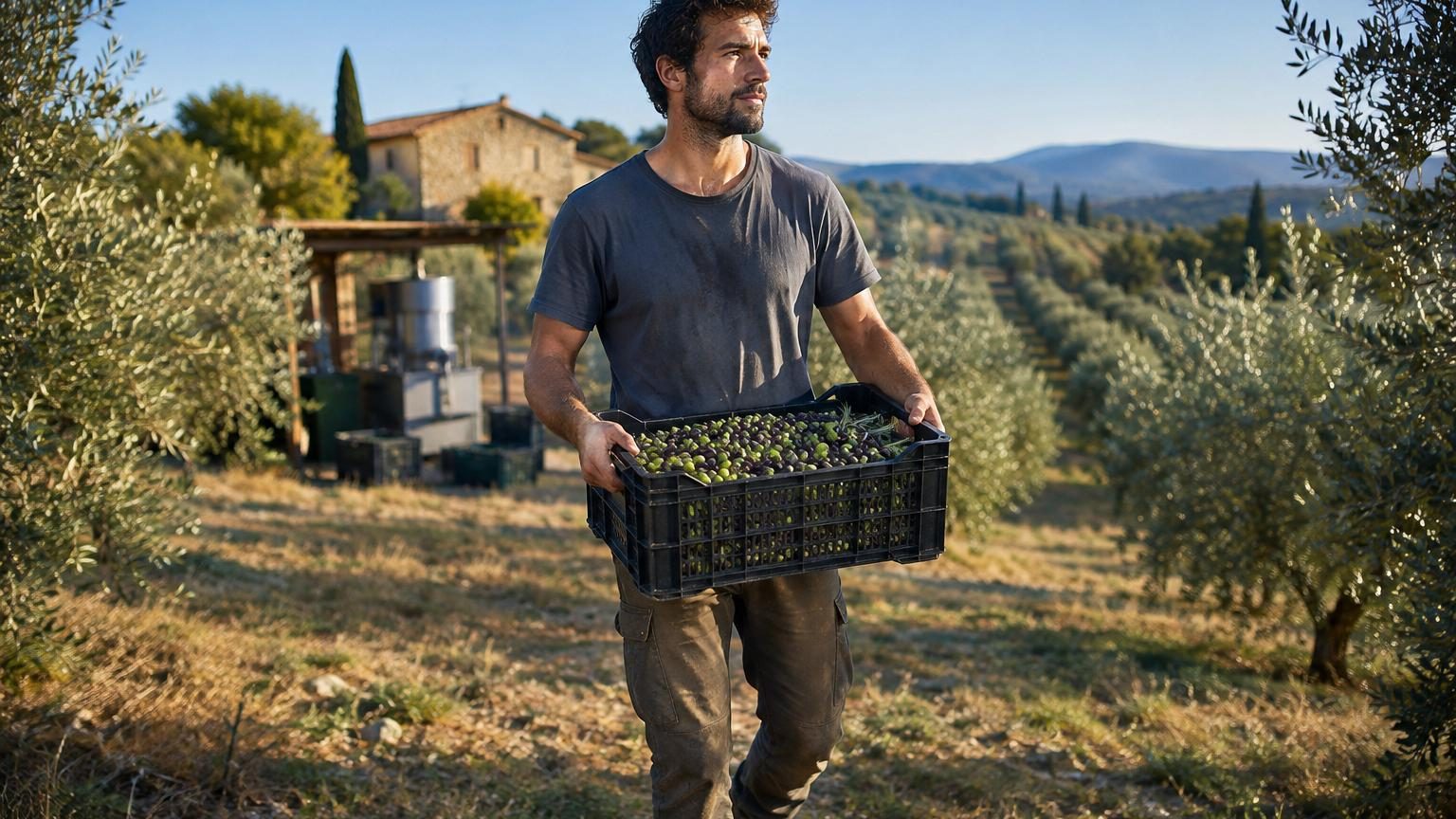 Jean, 29 ans, quitte son emploi et ses 1 000 € de loyer pour la campagne : aujourd'hui, il produit sa propre huile d'olive biologique