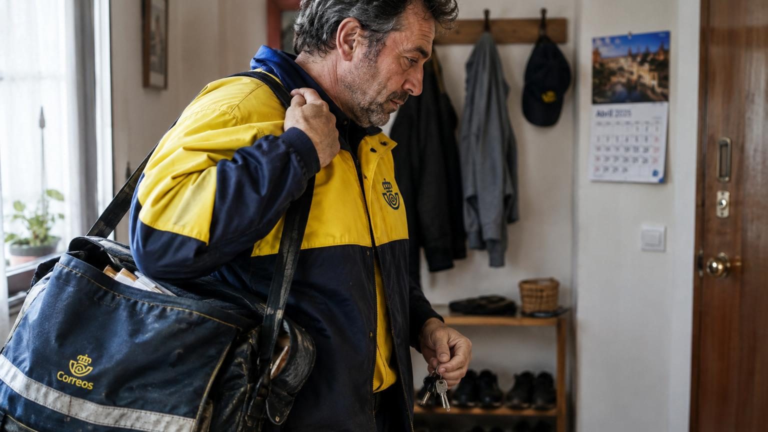 Jorge, facteur à La Poste espagnole, raconte : « Je connais des collègues qui rentrent chez eux une heure, deux ou trois fois, avant de repartir faire leur tournée »