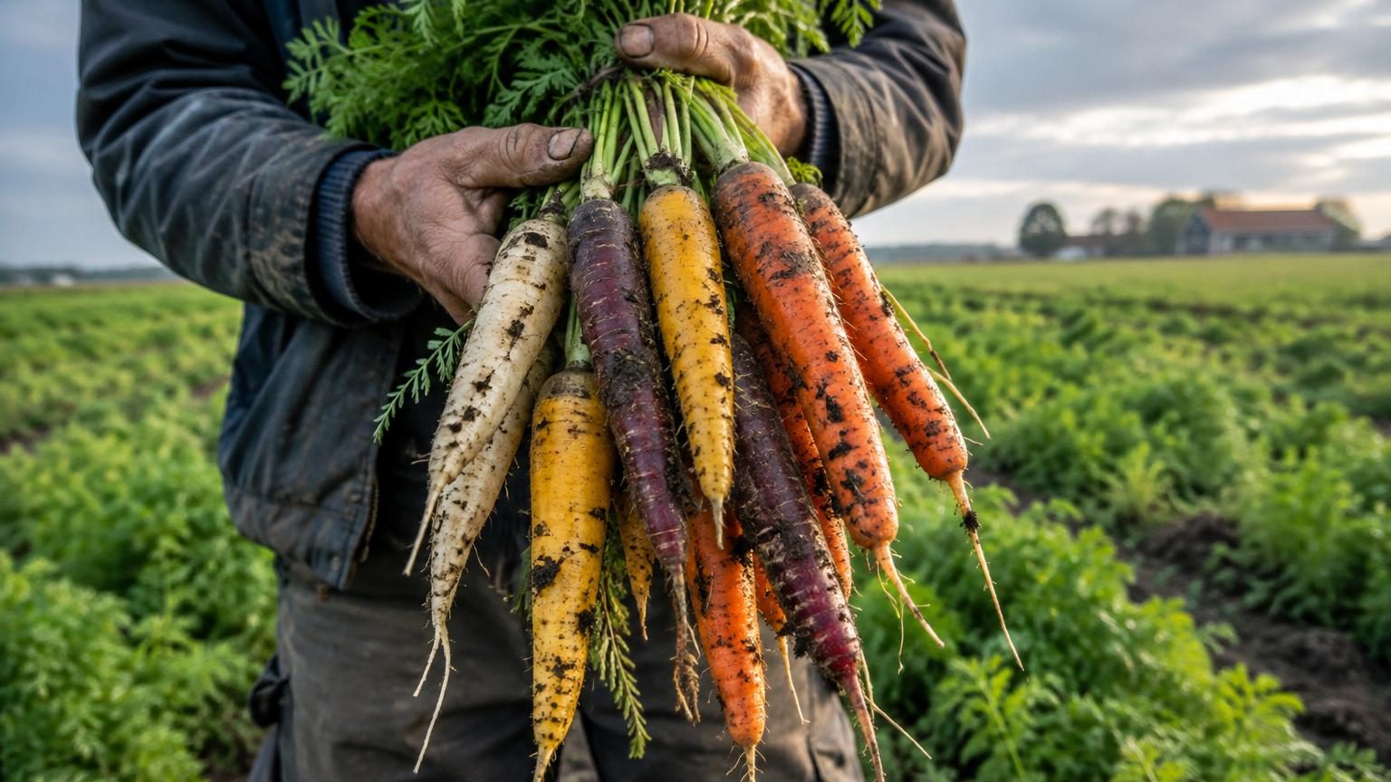 La carotte n'a pas toujours été orange : c'est un seul pays qui lui a donné cette couleur, siècle après siècle