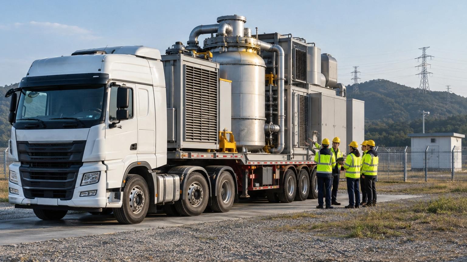 La Chine construit un réacteur nucléaire si petit qu'il tient sur un camion : voici ce qu'il doit alimenter