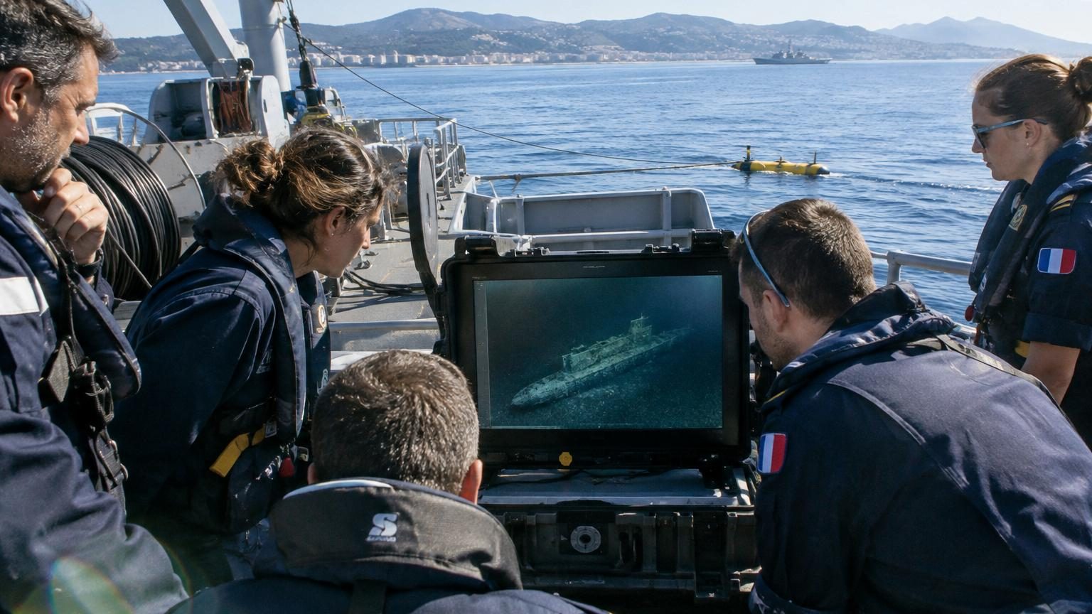 La France a perdu un sous-marin et ses 52 marins au large de Toulon en 1968 : 51 ans plus tard, ce sont de vieux enregistrements sismiques qui l'ont retrouvé à 2 300 mètres