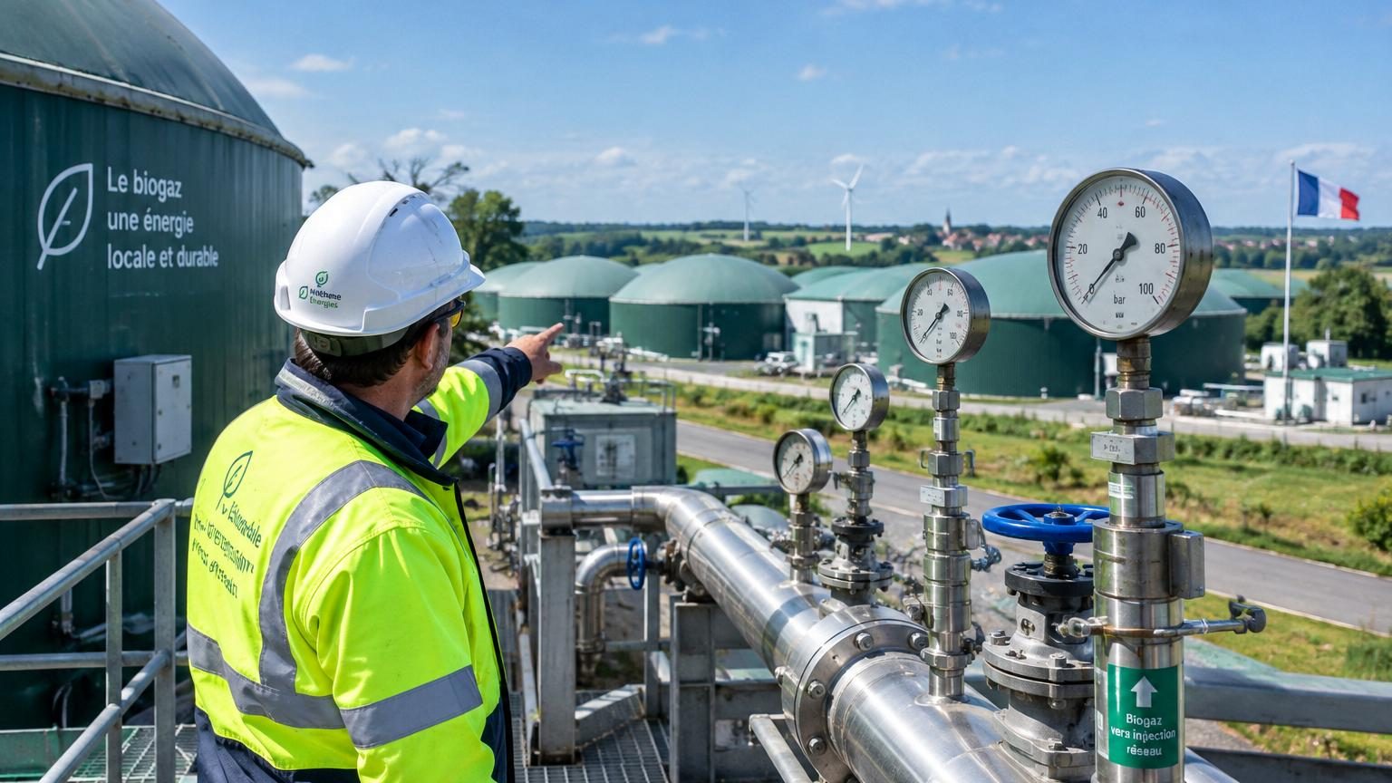 La France double l'Allemagne et devient championne d'Europe du gaz vert : 13,6 térawattheures injectés en 2025 depuis 803 sites