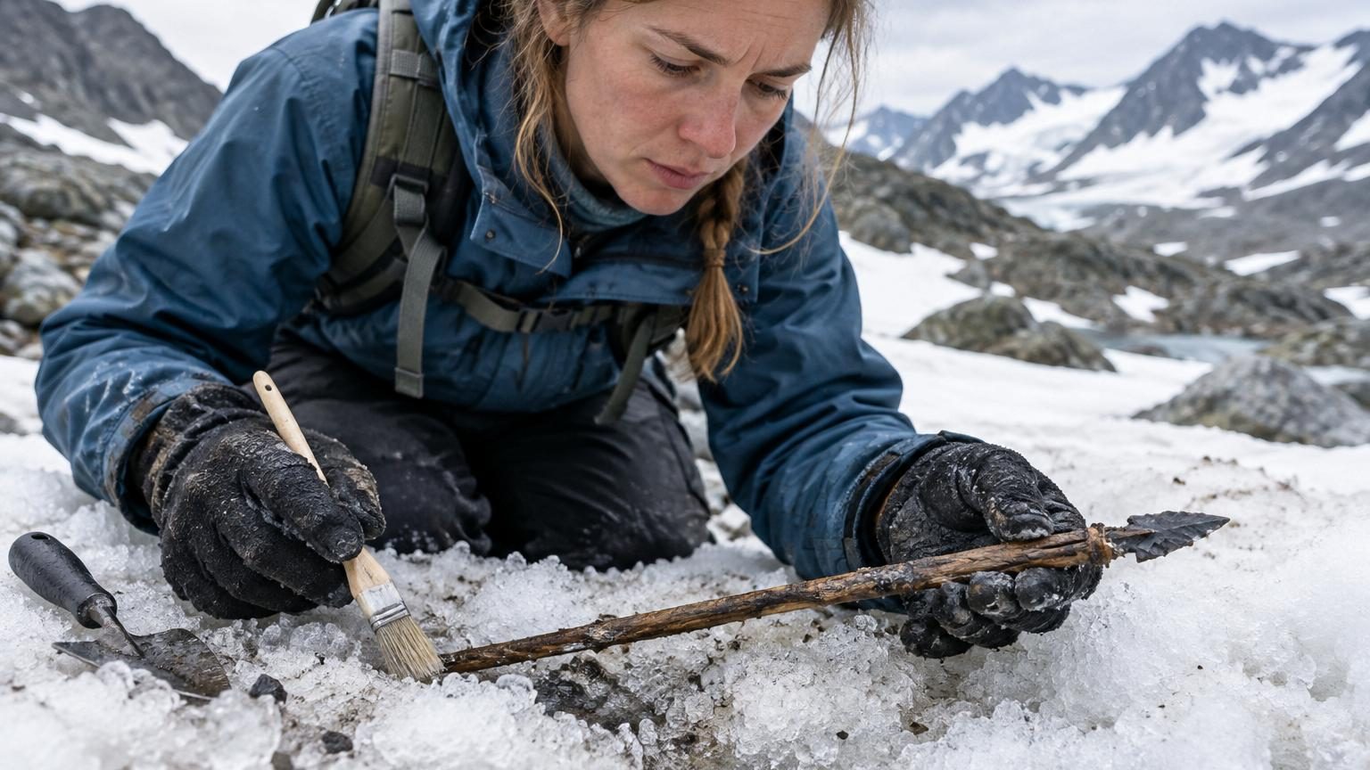 La glace fond en Norvège et révèle une flèche vieille de 5 000 ans : 48 autres ont été retrouvées en trois semaines