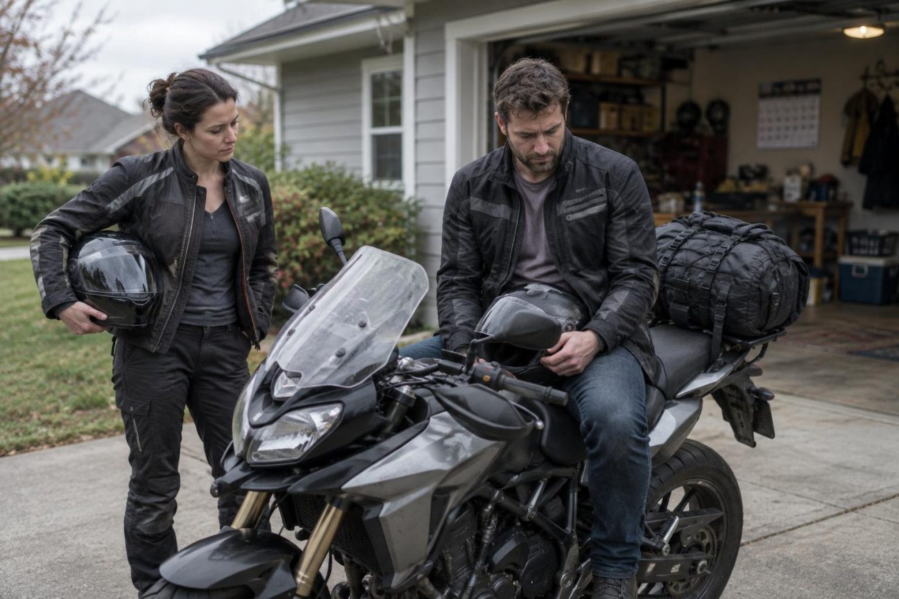 « La moto devait nous offrir de la liberté » : après plusieurs années, ce couple de motards découvre une contrainte qui finit par changer ses habitudes