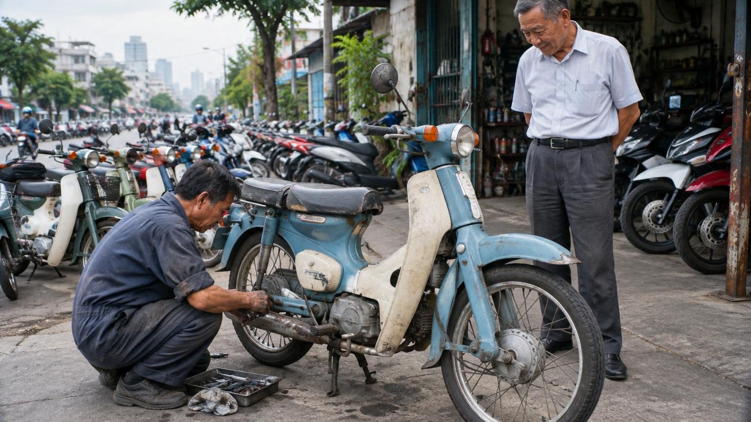 Lancée en 1958 avec un objectif de ventes jugé impossible : la Honda Super Cub est devenue le véhicule le plus vendu de l'histoire avec plus de 100 millions d'exemplaires