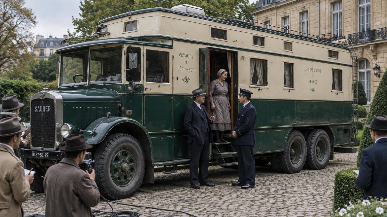 L'ancêtre du camping-car était français : 9 mètres, une salle de bains et un logement pour les domestiques dès 1925
