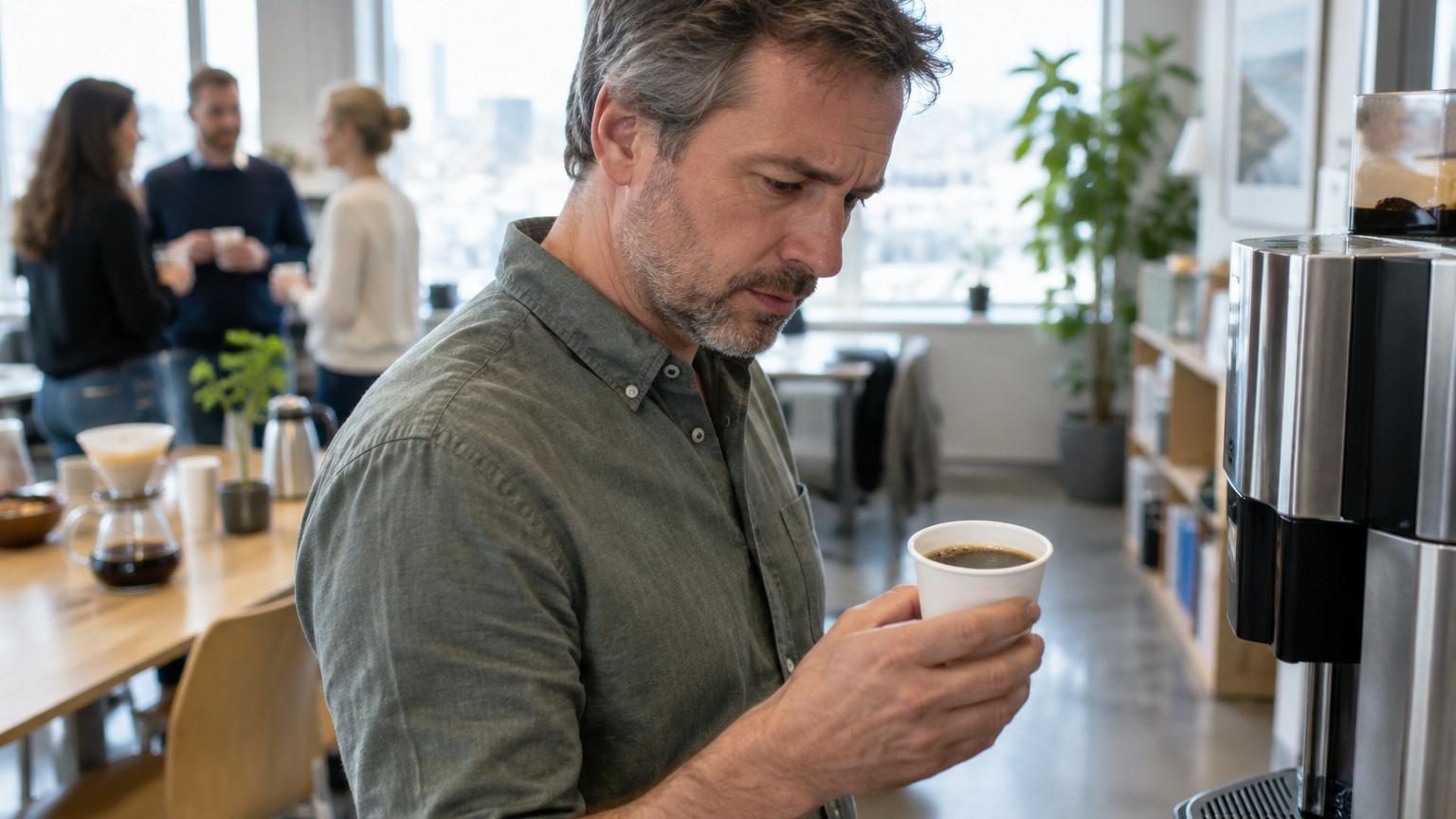 Le café de la machine du bureau pointé du doigt : ce n'est pas la caféine qui inquiète les chercheurs pour le cœur