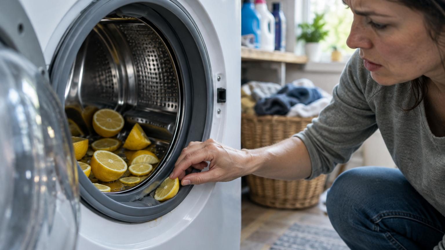 Le citron dans la machine à laver : les experts sont unanimes, cette astuce de grand-mère fait plus de mal que de bien
