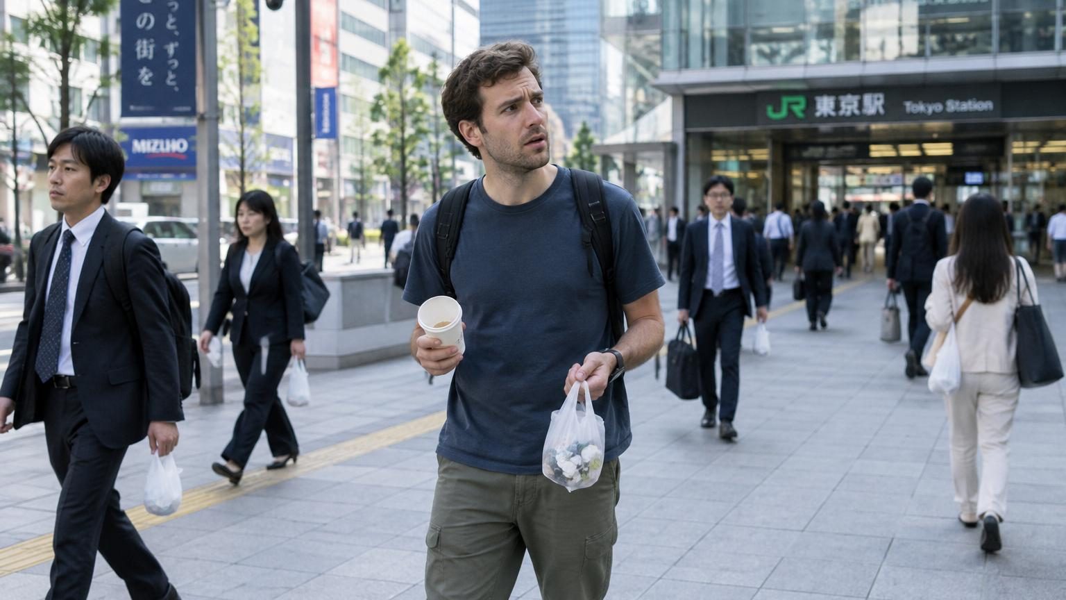 Le Japon a les rues les plus propres du monde mais presque aucune poubelle publique : l'explication remonte à une attaque de 1995