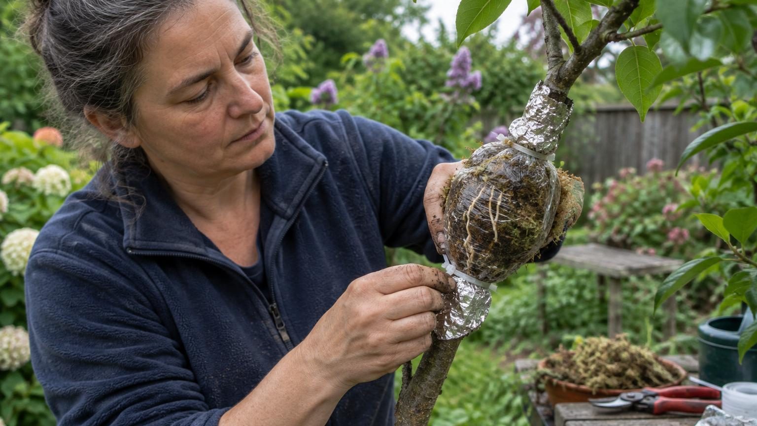 Le marcottage, à quoi ça sert et pourquoi les jardiniers l'utilisent pour multiplier leurs plantes préférées