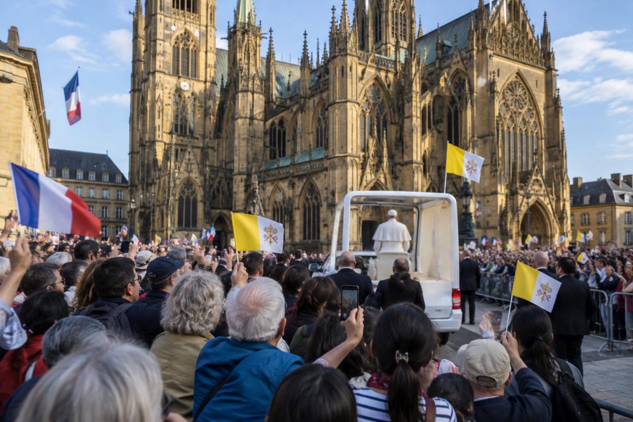 Le pape Léon XIV se rendra en France : cette ville de Lorraine entre tradition française et allemande est la plus belle étape du voyage
