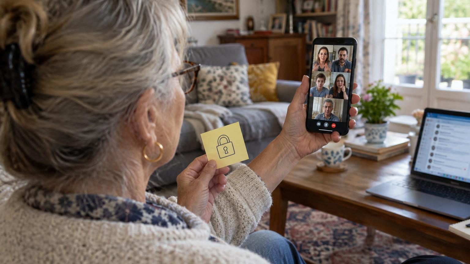 Les arnaqueurs ciblent la conversation de groupe familiale : un simple mot de passe choisi en famille peut tout empêcher