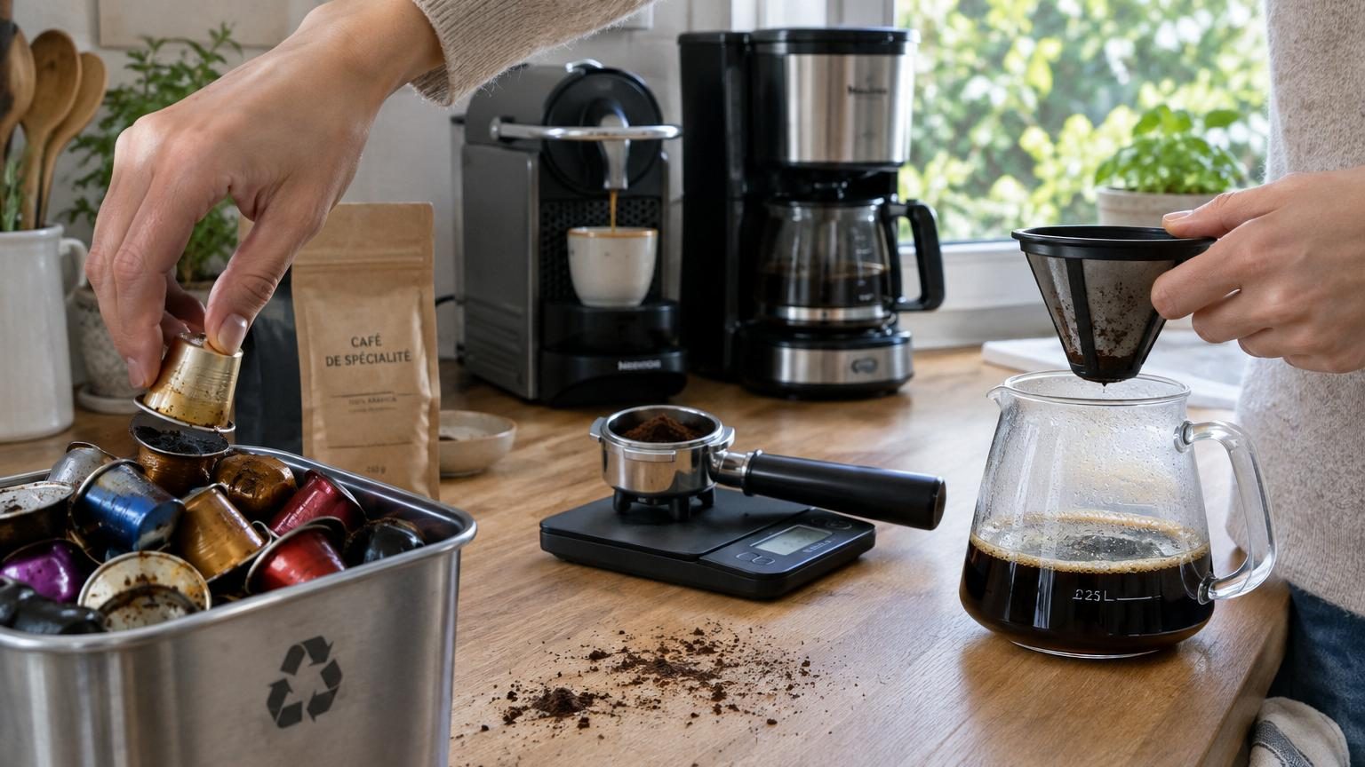 Les capsules de café polluent-elles vraiment plus ? Ce que révèlent des études surprenantes sur leur impact