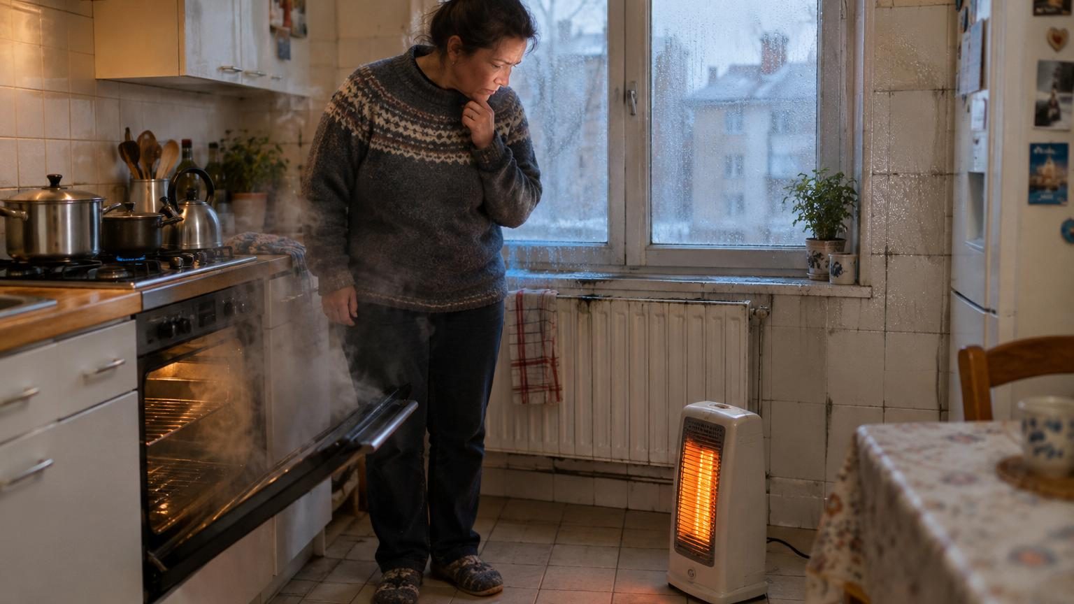 Les chauffagistes sont unanimes : laisser le four ouvert pour chauffer la cuisine remplit la maison d'humidité, voici ce qu'il faut faire à la place