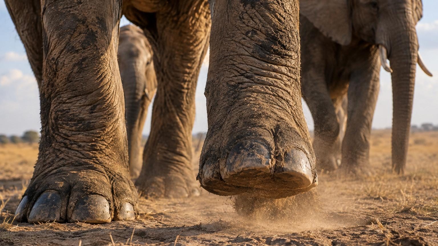 Les éléphants entendent avec leurs pattes : des chercheurs pensent enfin savoir comment ils captent ces vibrations
