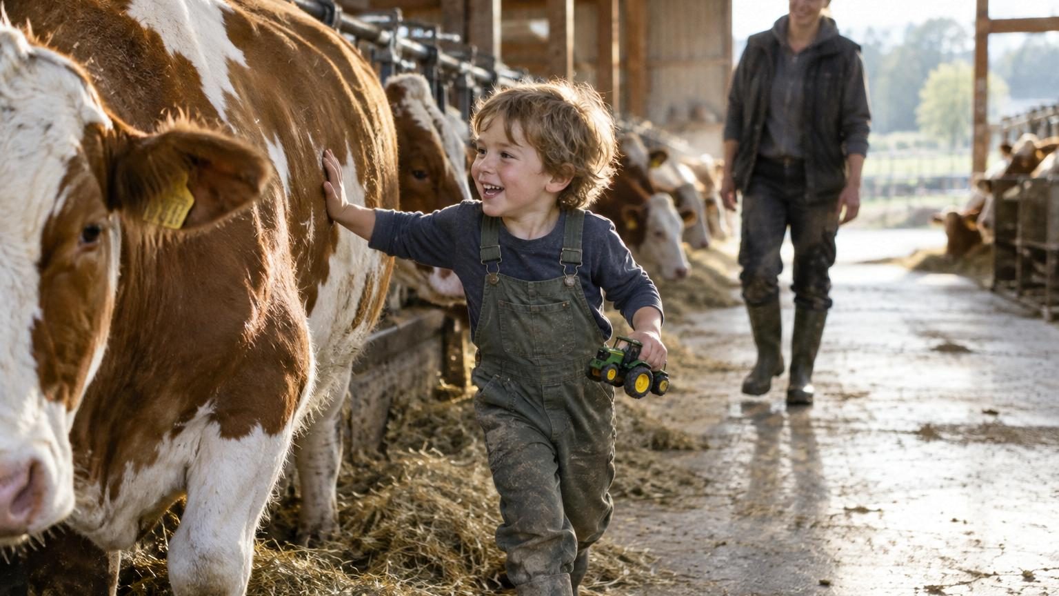 Les enfants élevés à la ferme développent moins d'asthme et d'allergies : des scientifiques ont enfin isolé la bactérie responsable