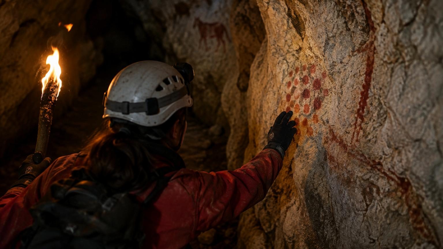 Les grottes préhistoriques étaient peintes en rouge pour une raison précise : une expérience du CSIC révèle que ce n'était ni un symbole ni un hasard