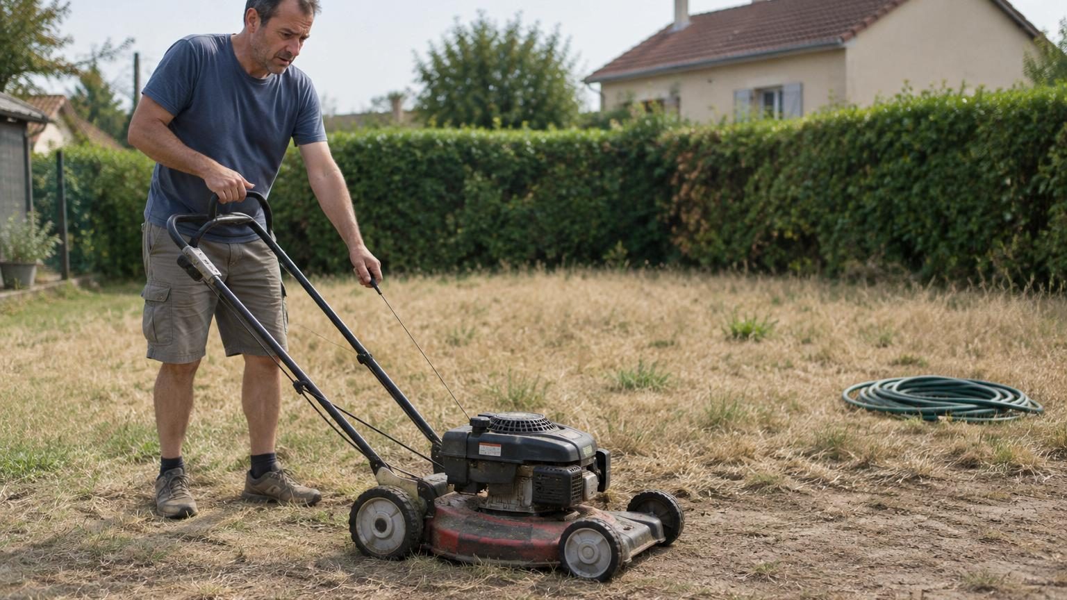 Les paysagistes le savent mais le disent peu : ce qui achève une pelouse grillée par l'été n'est pas la sécheresse, c'est ce geste de fin septembre