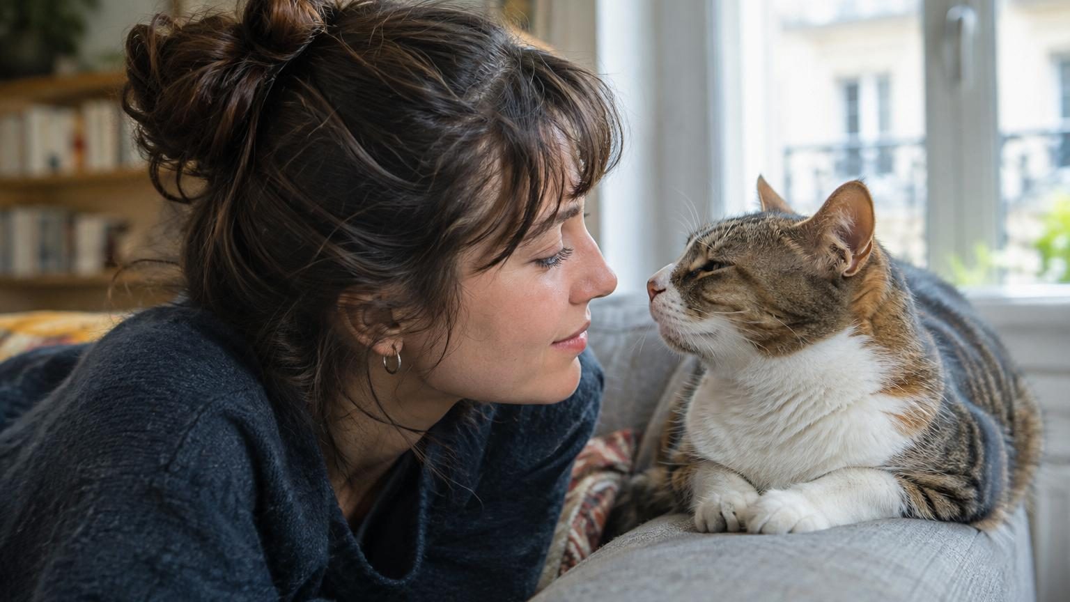 Les scientifiques sont unanimes : pour communiquer avec votre chat, ce n'est pas la voix qui compte mais vos yeux