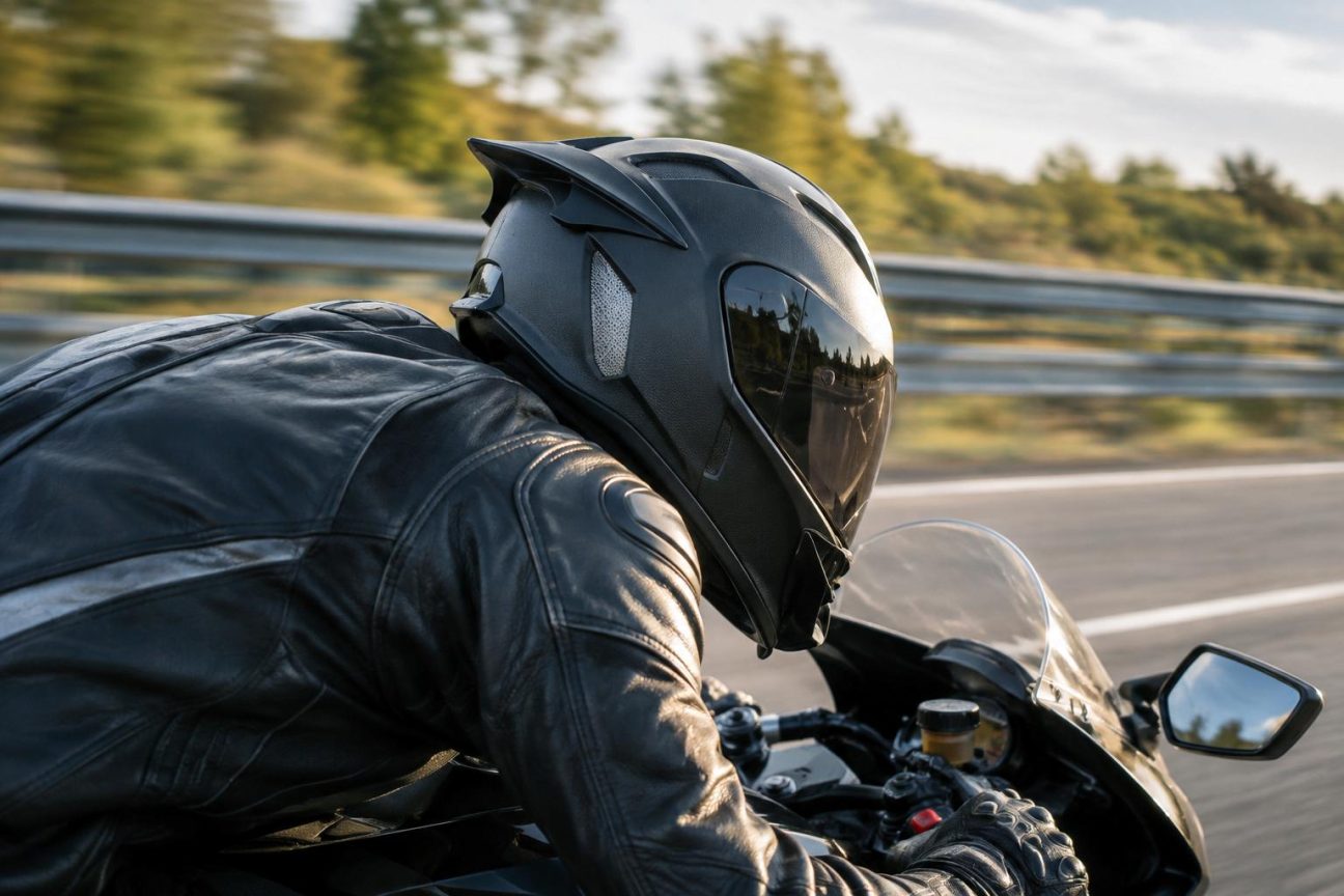 Les spoilers sur les casques moto servent-ils vraiment à quelque chose : voici ce qu'ils changent à grande vitesse