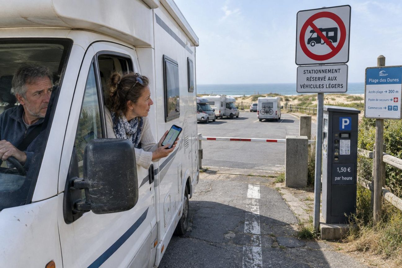 Les vacances pourraient coûter plus cher à certains camping-caristes : de nouvelles restrictions limitent désormais les endroits où ils peuvent stationner