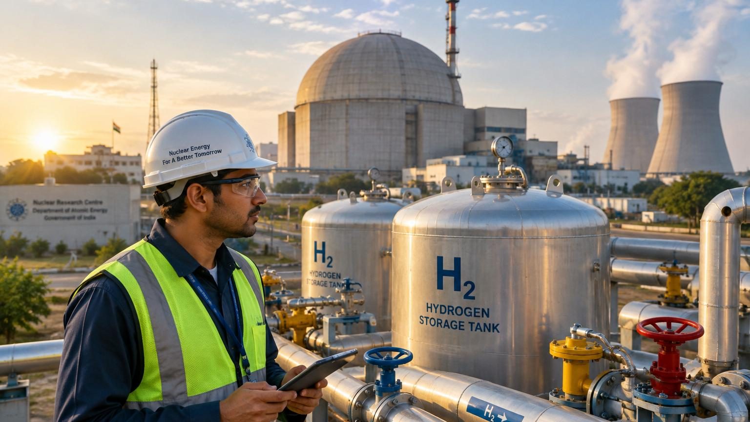 L'Inde devient le premier pays au monde à produire de l'hydrogène avec la chaleur d'un réacteur nucléaire : voici comment