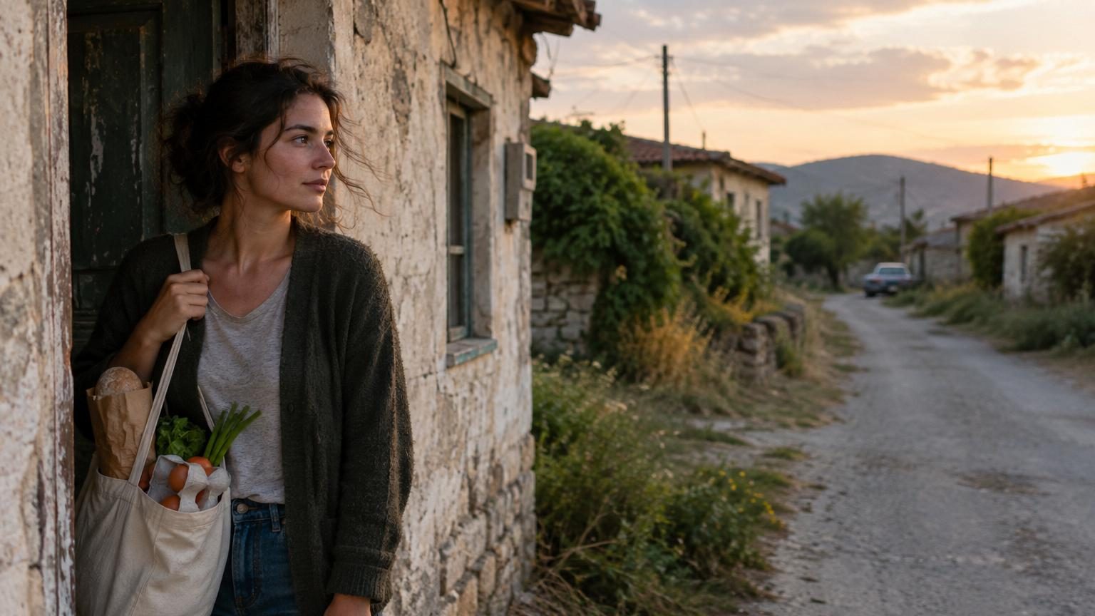 Lucía, 27 ans, a quitté la ville pour un village presque désert : « Je paie environ 50 euros de courses par mois »