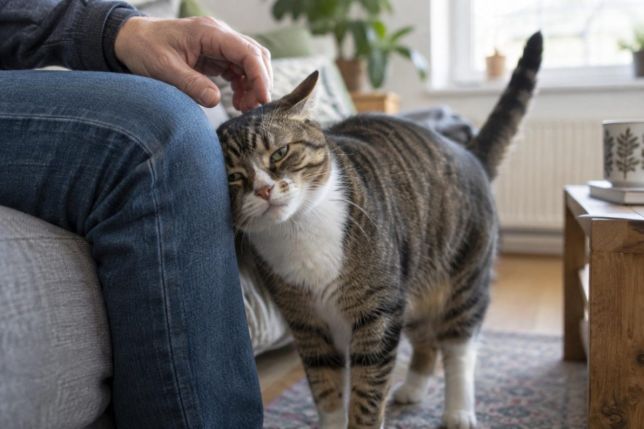Manuel Manzano, vétérinaire : voici ce que signifie vraiment un chat qui frotte sa tête contre vous, et pourquoi il peut mordre juste après