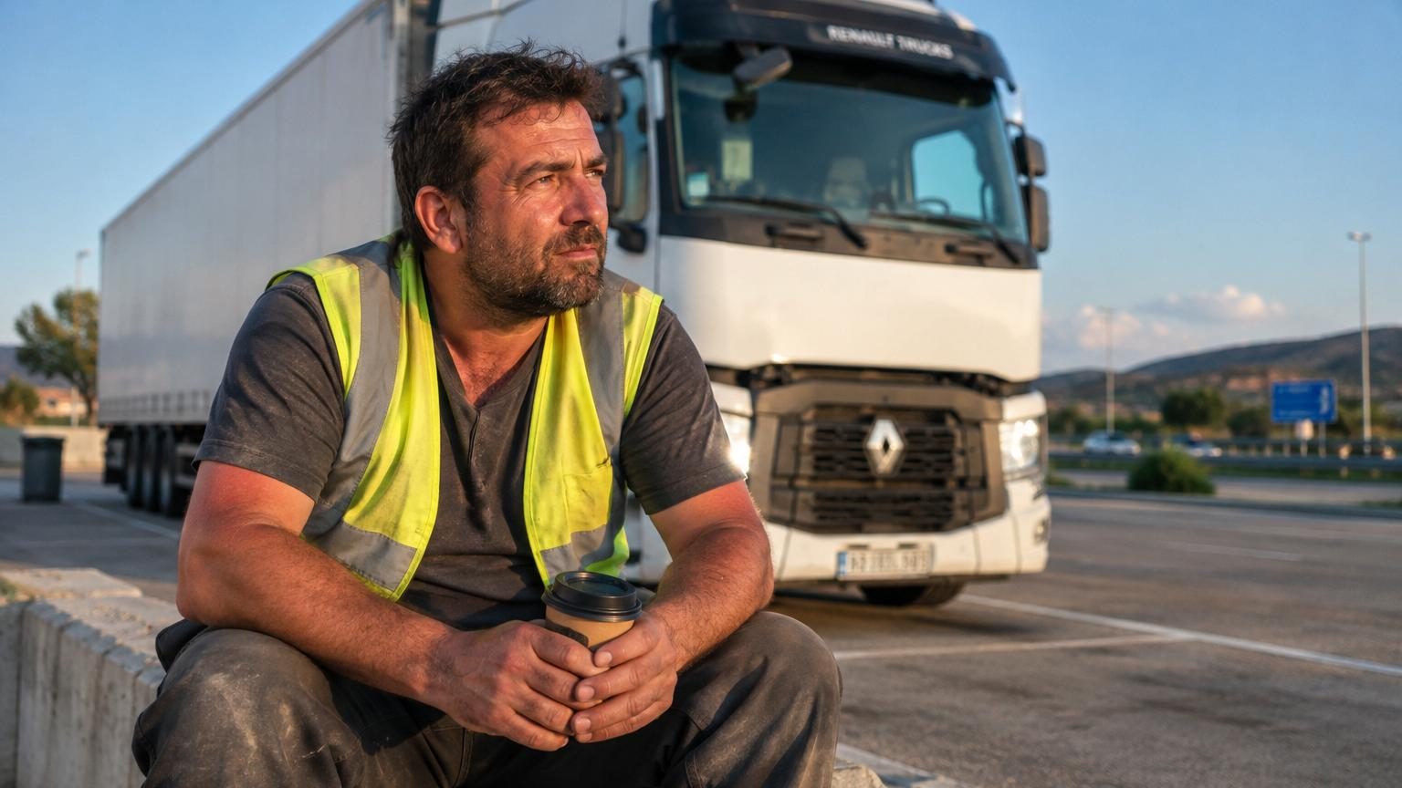 Marc, 42 ans, conducteur routier en Espagne, perçoit entre 3 000 et 4 000 euros : « Personne ne vous donne rien »