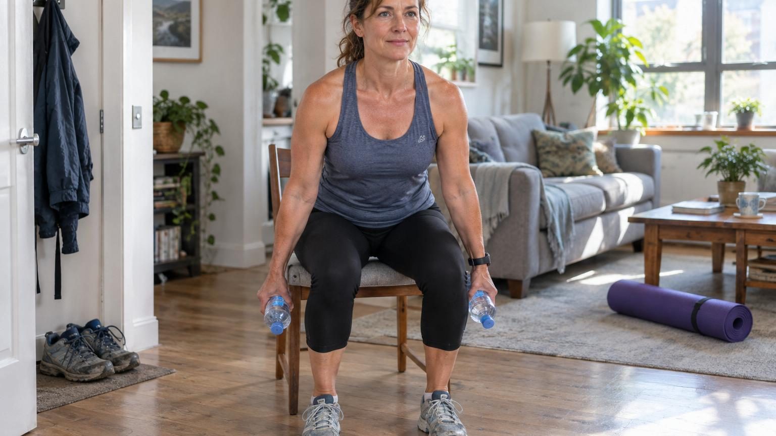 Marcher après 40 ans, c'est bien, mais insuffisant : le travail contre résistance protège aussi les muscles et les os, et voici comment s'y mettre
