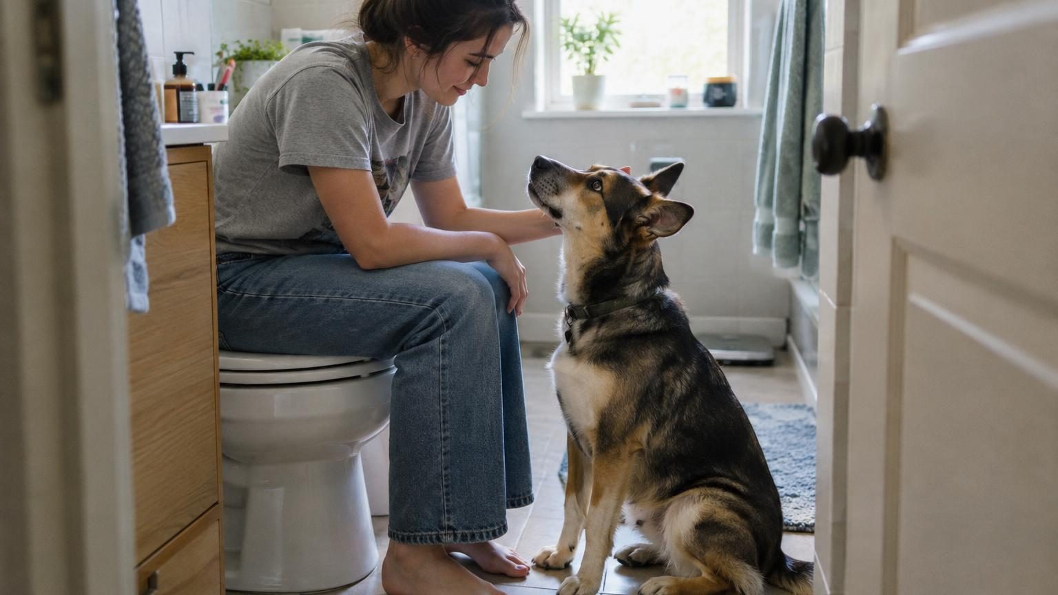 Marcos, vétérinaire : « Si votre chien vous suit aux toilettes et vous fixe jusqu'à la fin, il est en train de vous défendre »
