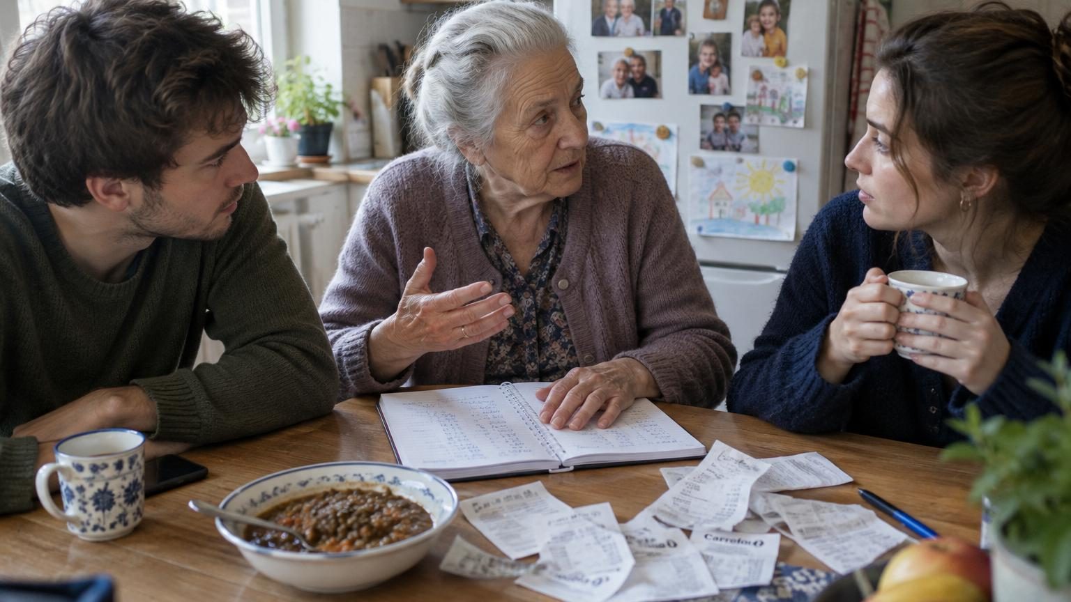 Maribel, retraitée, répond aux jeunes qui jugent les pensions trop chères : « En temps de crise, c'est nous, les grands-parents, qui vous avons nourris »