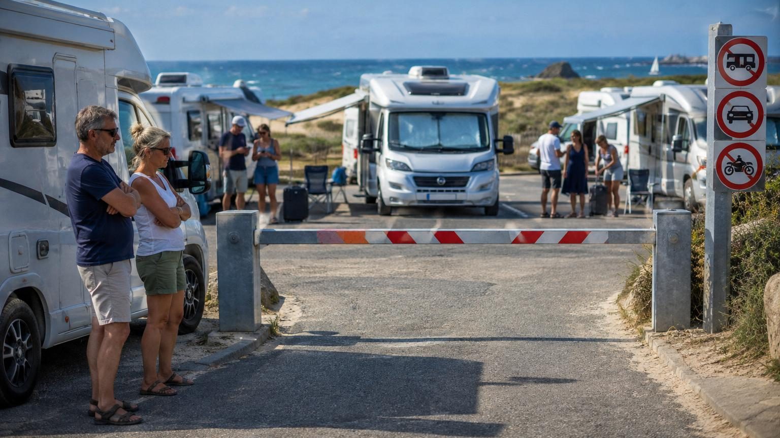 Mauvaise nouvelle avant les vacances : plusieurs communes annoncent de nouvelles interdictions concernant les camping-cars, avec des règles différentes selon les secteurs