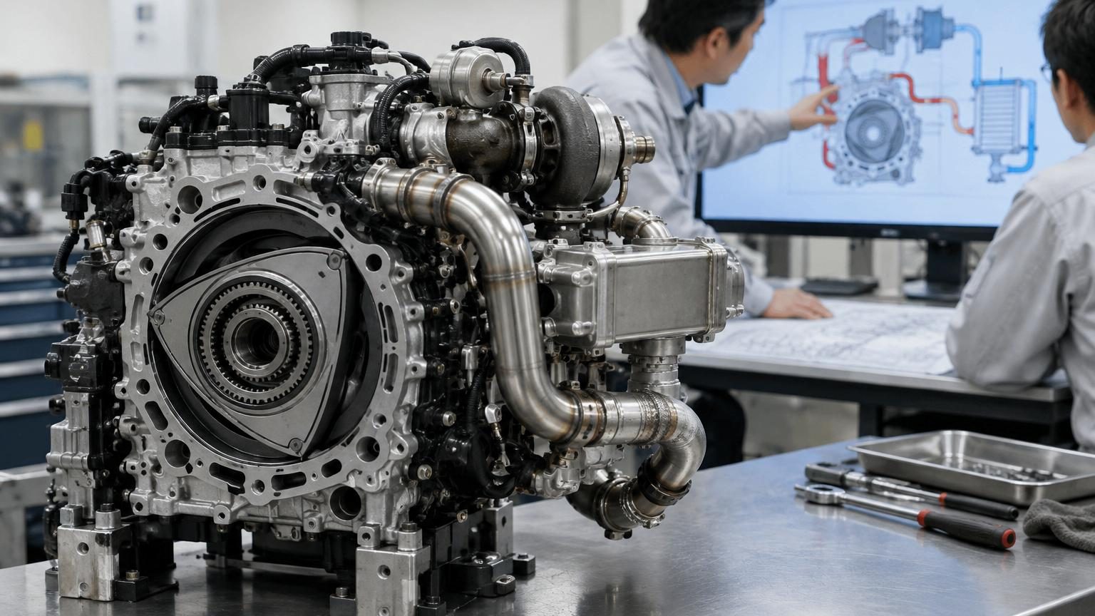 Mazda prépare le retour du moteur rotatif : un nouveau brevet anti-pollution pourrait le ramener sous le capot