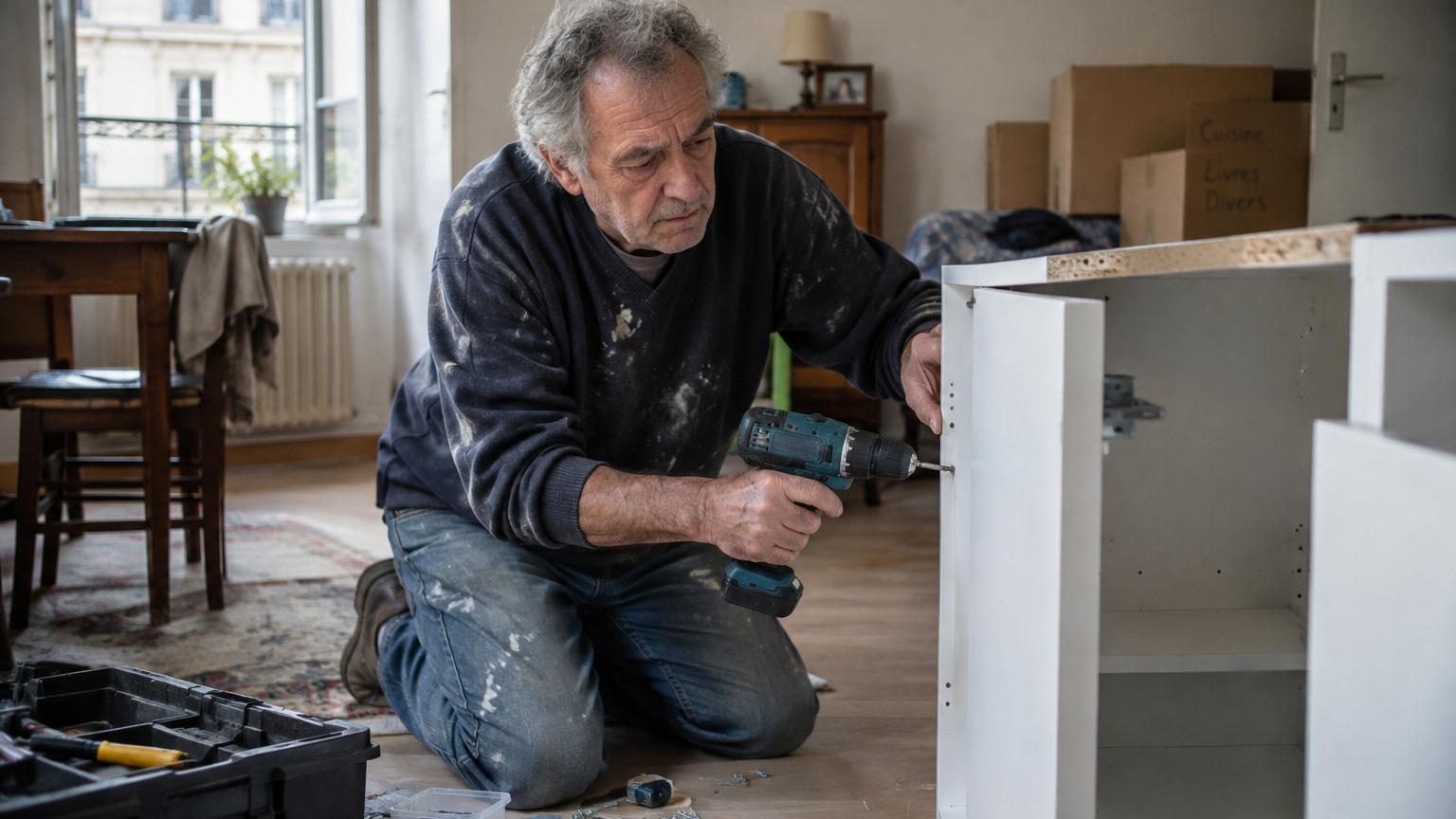 Médecin retraité à 66 ans, Gilles enchaîne les missions de bricolage : « Sans ça, je serais quasiment à la rue »