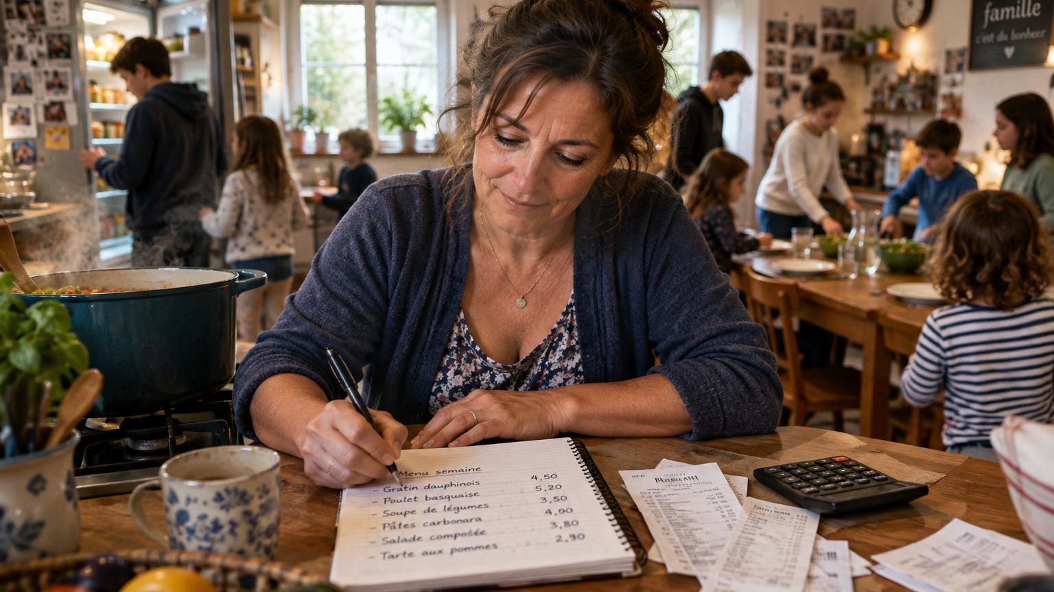 Mère de 11 enfants à 52 ans : ses plus grosses économies sont arrivées quand elle a commencé à noter les plats qu'elle réussit
