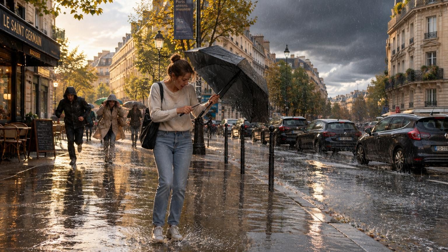 Météo de la semaine : la douceur s'installe d'abord, puis les fortes pluies reviennent sur une partie du pays